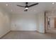 Spacious bedroom with carpet and ceiling fan at 3491 Bayou Sound, Longboat Key, FL 34228