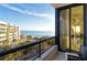 Private balcony offering stunning ocean and beach views at 415 L Ambiance Dr # A401, Longboat Key, FL 34228