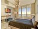 Bedroom with king-size bed and ocean views at 415 L Ambiance Dr # A401, Longboat Key, FL 34228