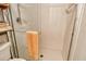 Simple bathroom with a walk-in shower at 4250 Players Pl # 2615, Sarasota, FL 34238