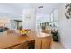 Dining area with kitchen partially visible at 4515 Falcon Ridge Dr, Sarasota, FL 34233