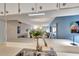 Kitchen sink and faucet with a view into the dining and living area at 452 Cerromar Rd # 176, Venice, FL 34293