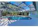 Enjoy this large screened in pool and spa at 4822 30Th Street E Ct, Bradenton, FL 34203