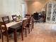 Bright dining area with adjacent kitchen and home office at 521 Wedge Ln, Longboat Key, FL 34228