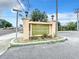 Pebble Springs Condominium entrance sign at 5940 7Th W Ave # 5940, Bradenton, FL 34209