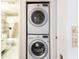 Stackable washer and dryer in a convenient laundry room at 5940 7Th W Ave # 5940, Bradenton, FL 34209