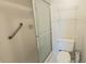 Clean shower with grab bar at 5940 7Th W Ave # 5940, Bradenton, FL 34209