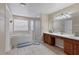 Double vanity bathroom with soaking tub and shower at 6172 42Nd Street E St, Bradenton, FL 34203