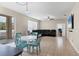 Bright dining area with a table and four chairs, near kitchen at 6172 42Nd Street E St, Bradenton, FL 34203