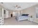 Bright main bedroom with a comfortable bed and plenty of closet space at 6172 42Nd Street E St, Bradenton, FL 34203