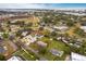 Aerial view showing the house and neighborhood at 6222 Brentwood Ave, Sarasota, FL 34231