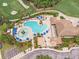 Resort-style pool with clubhouse and golf course at 6705 Grand Estuary Trl # 201, Bradenton, FL 34212