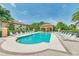 Resort-style pool with plenty of lounge chairs at 6705 Grand Estuary Trl # 201, Bradenton, FL 34212