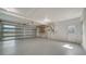 Spacious garage with overhead door and natural light at 7324 Phillips St, Sarasota, FL 34243