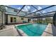 Beautiful pool with patio and screen enclosure, perfect for entertaining at 7324 Phillips St, Sarasota, FL 34243