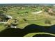 Aerial view of TPC golf course at 7503 Calle Facil, Sarasota, FL 34238