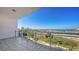 Balcony offering stunning water and city views at 1233 N Gulfstream Ave # 502, Sarasota, FL 34236