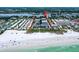 Aerial view of community near the beach at 1255 E Peppertree Dr # 402, Sarasota, FL 34242