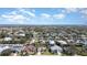 Wide aerial view of neighborhood near the water at 1507 91St Nw Ct, Bradenton, FL 34209