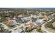 Aerial view of waterfront community with lush landscaping at 1507 91St Nw Ct, Bradenton, FL 34209