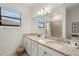 Single vanity bathroom with granite countertop at 15147 Lyla Ter, Bradenton, FL 34211