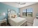 Bright bedroom with light walls and comfortable bedding at 15147 Lyla Ter, Bradenton, FL 34211