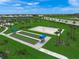 Relaxing bocce ball courts are available for recreation at 15147 Lyla Ter, Bradenton, FL 34211