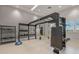 Functional fitness area with rig and free weights at 15147 Lyla Ter, Bradenton, FL 34211