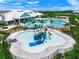 Community splash pad with water features and slide at 15147 Lyla Ter, Bradenton, FL 34211