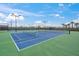 Well-lit outdoor tennis courts available for residents at 15147 Lyla Ter, Bradenton, FL 34211