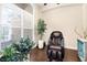 Serene office with massage chair and natural light at 2232 Elcid Ct, Palm Harbor, FL 34683