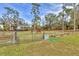 Horse in spacious pasture with a fenced area and garden at 3340 Ulman Ave, North Port, FL 34286