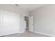 Simple bedroom with double doors to closet at 3415 Nadasky Ave, North Port, FL 34288