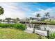 Private dock with canal access in a waterfront community at 3438 Yukon Dr, Port Charlotte, FL 33948