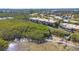 Aerial view showcasing waterfront condo location at 4009 Catalina Dr # 178, Bradenton, FL 34210