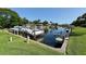 Private boat docks available for waterfront property at 4009 Catalina Dr # 178, Bradenton, FL 34210