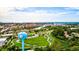 Aerial view of Venice, Florida, showing park and water at 401 Shore Rd, Nokomis, FL 34275