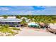 Beachfront restaurant and boardwalk in Venice at 401 Shore Rd, Nokomis, FL 34275