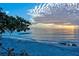 Scenic beach view at sunrise at 401 Shore Rd, Nokomis, FL 34275