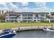 Two-story condo building with water access and boat slips at 4350 Chatham Dr # 208, Longboat Key, FL 34228