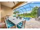 Inviting pool and spa area with patio furniture at 4653 Royal Dornoch Cir, Bradenton, FL 34211