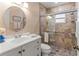 Clean bathroom with shower and vanity at 4714 Potomac Cir, Bradenton, FL 34210