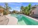 Relaxing kidney shaped pool with canal views at 4857 Primrose Path, Sarasota, FL 34242