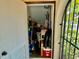 Convenient storage closet with various items at 6101 34Th W St # 28B, Bradenton, FL 34210