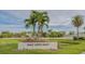 Community entrance sign for Gulf Gate East at 6556 Waterford Cir, Sarasota, FL 34238