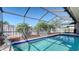 Inviting screened pool with a spacious deck perfect for relaxation at 6556 Waterford Cir, Sarasota, FL 34238