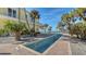 Empty pool needs updating. Overlooks beach and ocean at 777 N Manasota Key Rd, Englewood, FL 34223