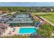 Resort-style amenities including tennis courts and pool at 8901 Veranda Way # 116, Sarasota, FL 34238