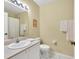 Small bathroom with shower/tub combo and white vanity at 9620 Club South Cir # 5102, Sarasota, FL 34238