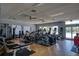 Well-equipped fitness center with cardio and strength training machines at 9620 Club South Cir # 5102, Sarasota, FL 34238